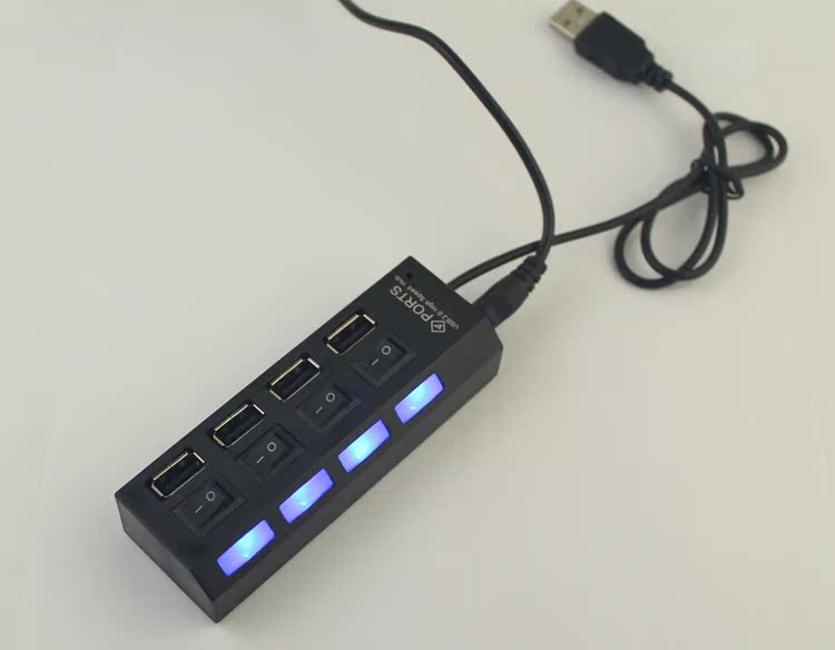 USB2.0 splitter laptop usb tốc độ cao đa giao diện dây nối trung tâm mở rộng chuyển đổi trung tâm - USB Aaccessories quạt màn 5 cánh