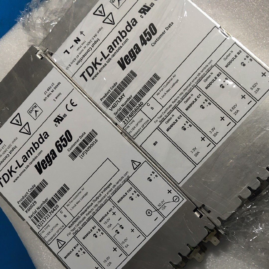 TDK-Lambda vega450 original 90% new V407LMY warranty half year Inquiry
