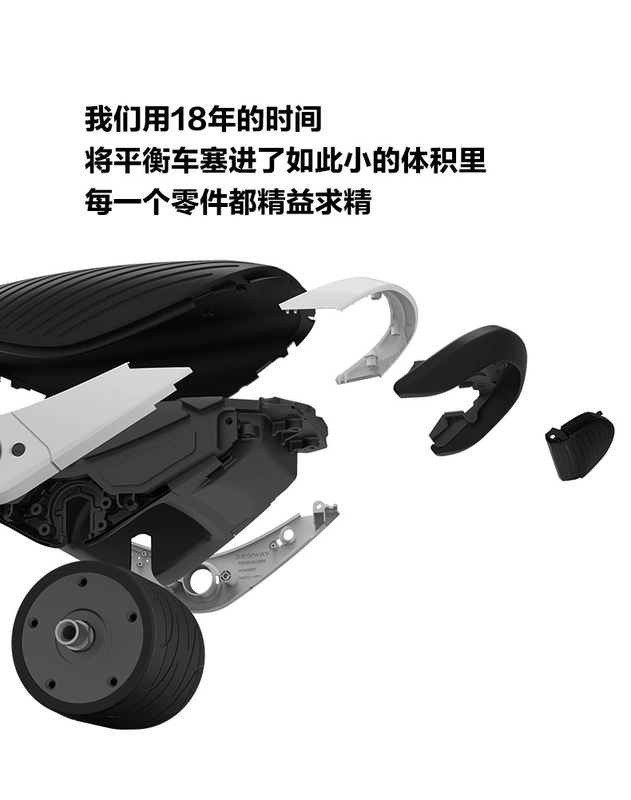 Bánh xe cân bằng Segway-Ninebot Drift W1 Loại xe tách biệt loại 9 xe cân bằng điện