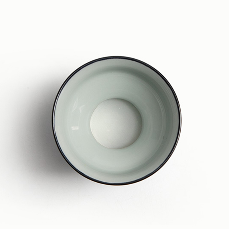 Mr [proprietary] nanshan hand - made hibiscus tea filter blue and white porcelain) Japanese tea filter by hand
