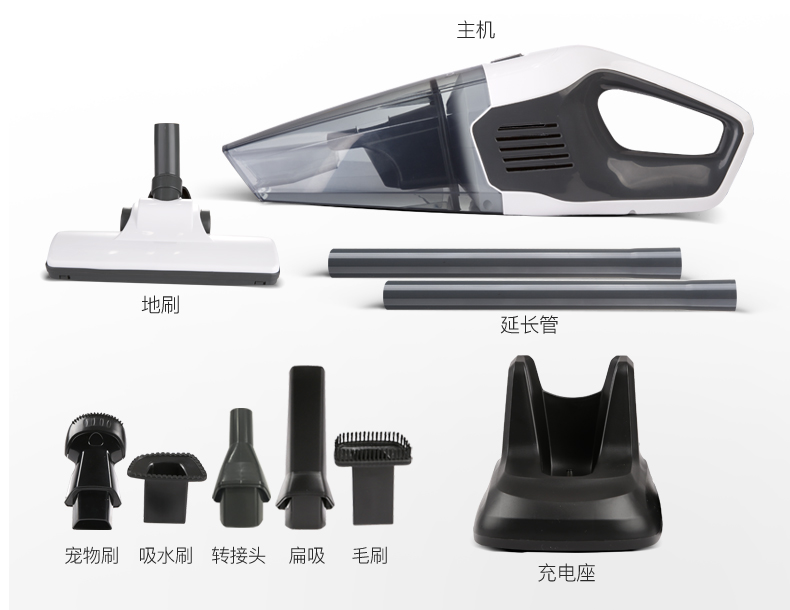 robot hút bụi xiaomi vacuum mop esse [Tự vận hành] Máy hút bụi Dibea / vỏ đất không dây hộ gia đình nhỏ cầm tay máy hút bụi mạnh mẽ LW-200 máy hút bụi ô tô