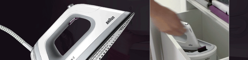 Braun Electric Brazing Iron IS3044 Máy treo hơi thông minh Áp lực gia dụng Sắt cầm tay - Điện sắt ban ui hoi nuoc