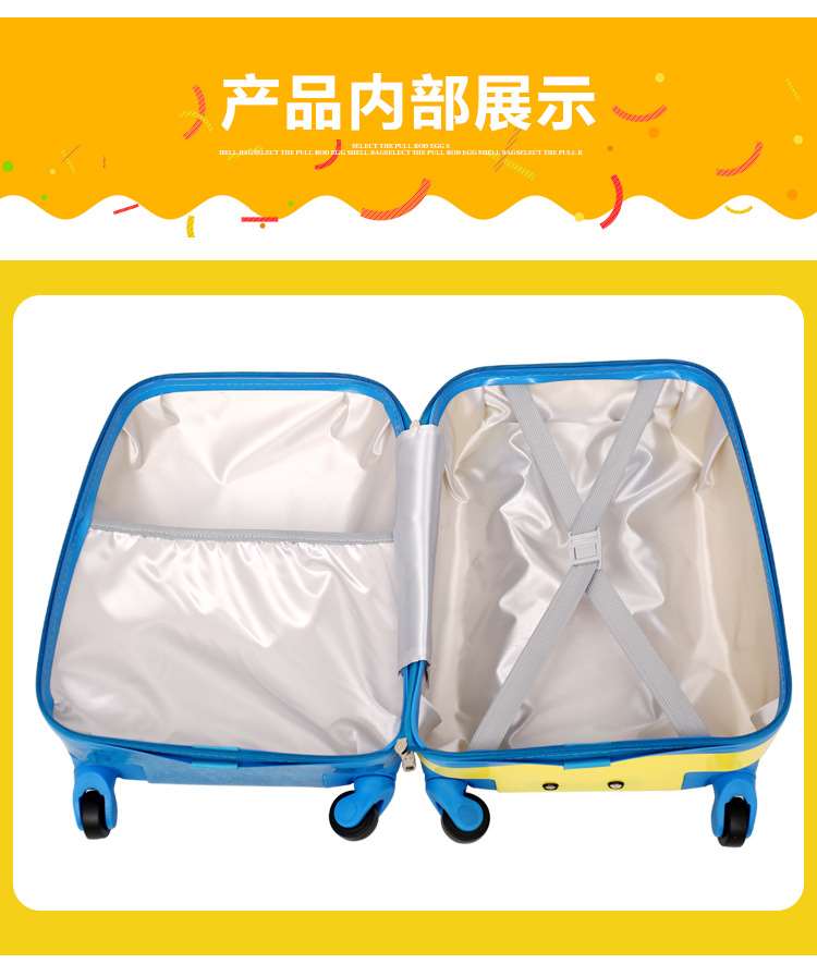 Xe đẩy trẻ em hộp nam và nữ hoạt hình bé 16 inch 18 nội trú du lịch mật khẩu trẻ nhỏ bạn bè vali học sinh - Va li túi xách du lịch nam