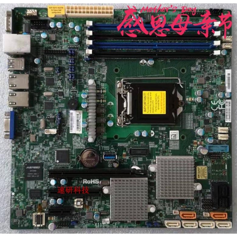 New Supermicro X11SSL-F X11SSZ-TLN4F X11SSZ-QF X11SAT X11SSV-Q spot