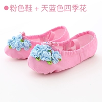 Сакура мука обувь+небо синий четыре сезона цветок