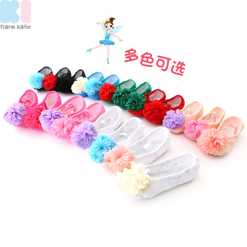 Adult Children Dance Shoes Women Ballet Dancer Body Shoes Body Shoes Yoga Shoes Cat Paw Dancing Shoes Toddlers Soft-bottom Shoes