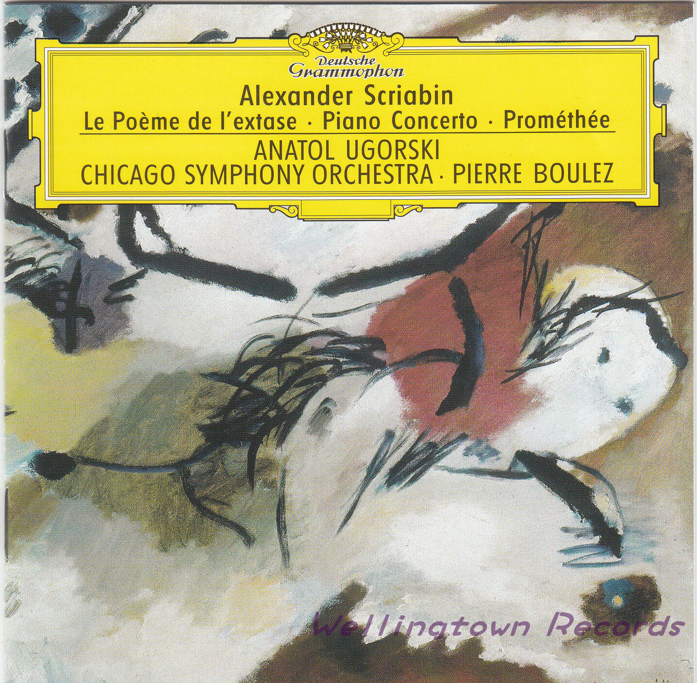 Boulez Chicago Symphony Ugorsky Scriabin Piano Concerto Symphony
