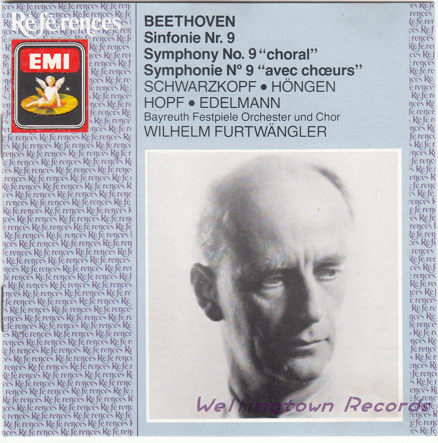 Furtwängler Beethoven Symphony No. 9 Chorus at the Bayreuth Festival 1951