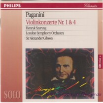 Gibson London Symphony Schelling Paganini 1st 4th Violin Concerto