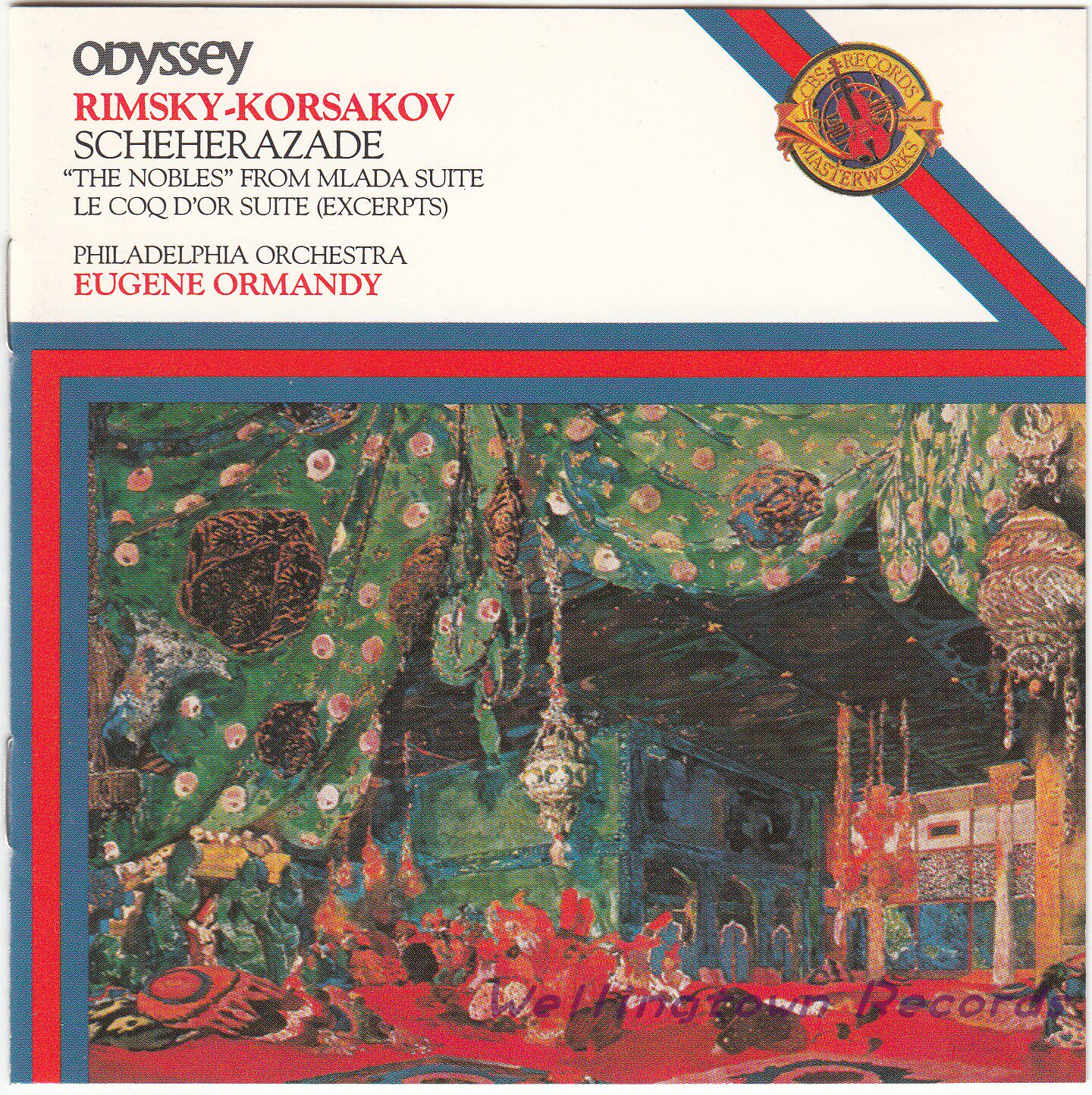 Blues Love Ormandy Philadelphia Symphony Rimsky-Korsakov Arabian Nights