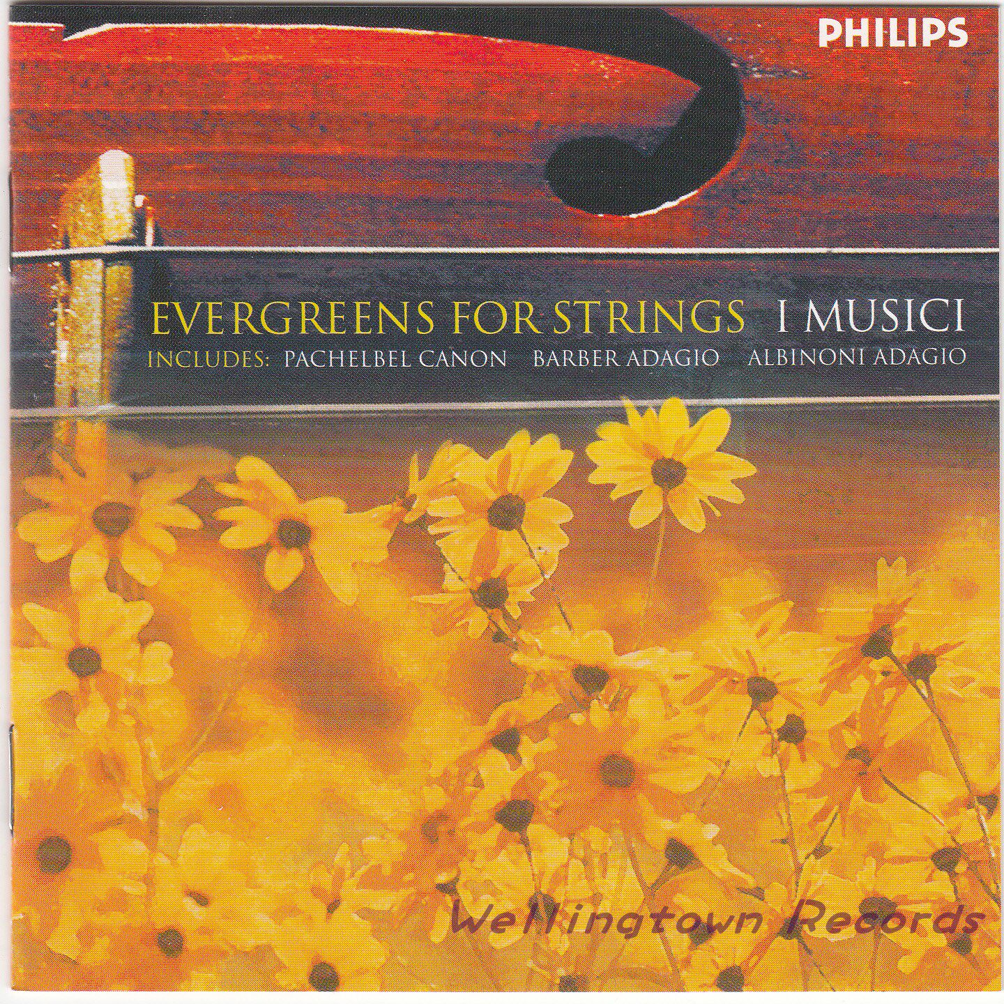 Ensembles of Musicians Silb Evergreens in Strings Anthology of Classic String Ensembles