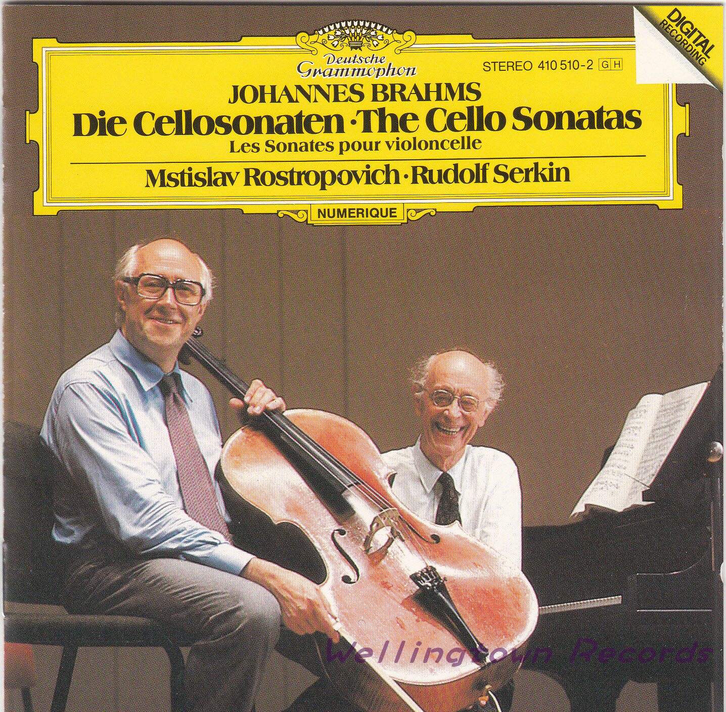 Serkin Brahms Cello Sonata #
