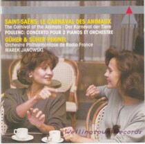 Guh Suh Pejnelle Saint-Saens Carnival of the Animals Planck Concerto for Two Pianos