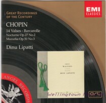 Lipatti Chopin Waltz Boat Song Nocturne Mazurka