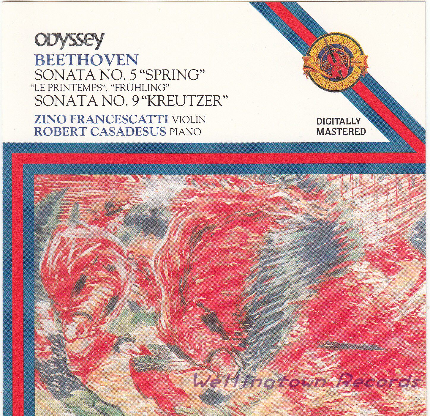 francescati casadessu beethoven violin sonata spring kreutze see details