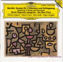 Argerich Frey Bartok Piano Sonata Ravel Spanish Rhapsody