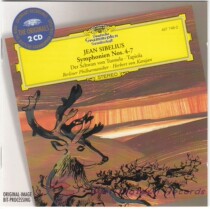 Karajan Berlin Philharmonic Sibelius 4th 5th 6th 7th Symphony