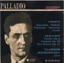 Sofronitsky Chopin Mazurka Waltz Scriabin Etudes Fantasia