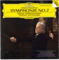 Karajan Vienna Philharmonic Bruckner Seventh Symphony Karajans last recording