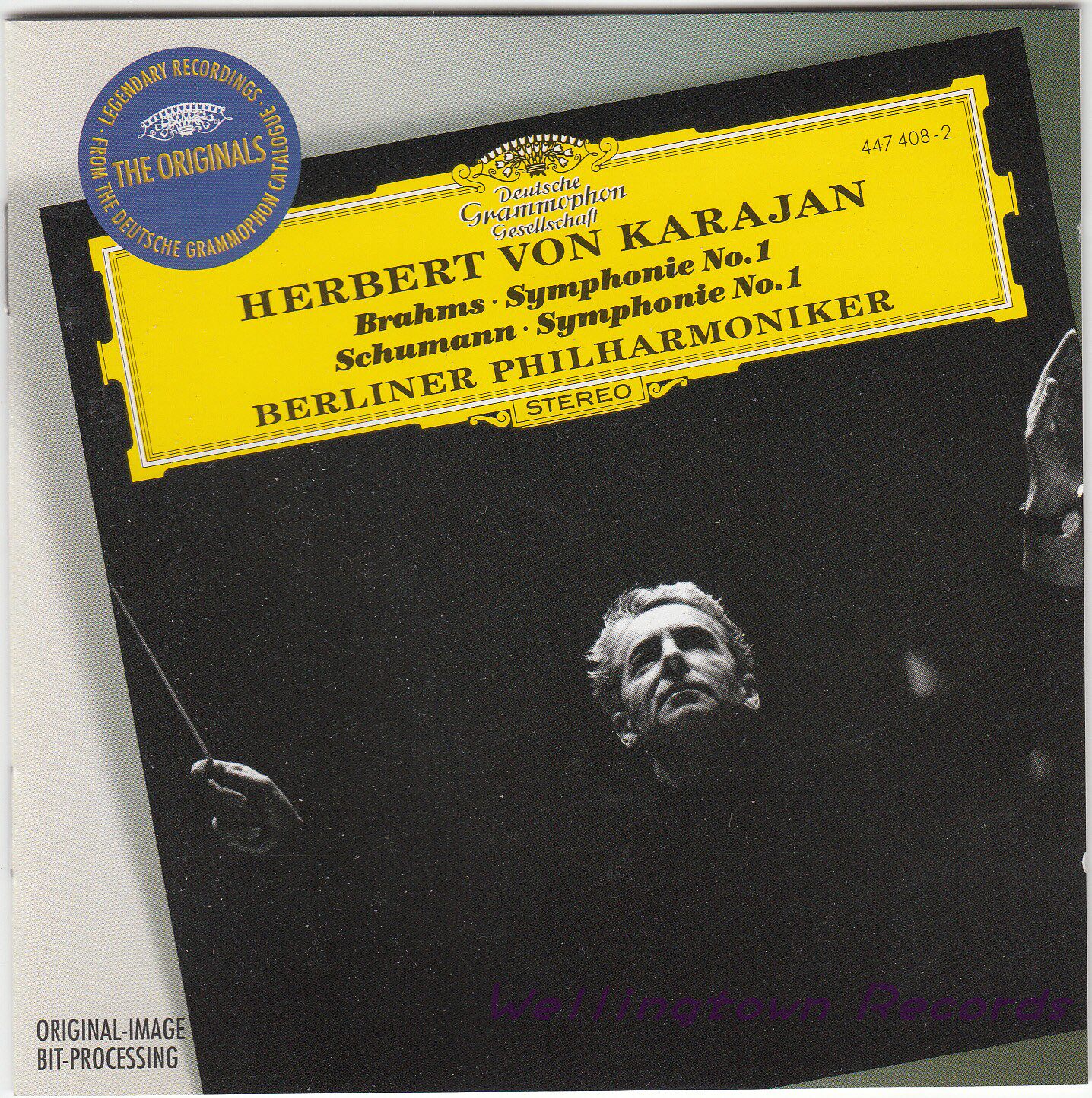 Karajan Berlin Philharmonic Brahms Symphony No. 1 Schumann Symphony No. 1