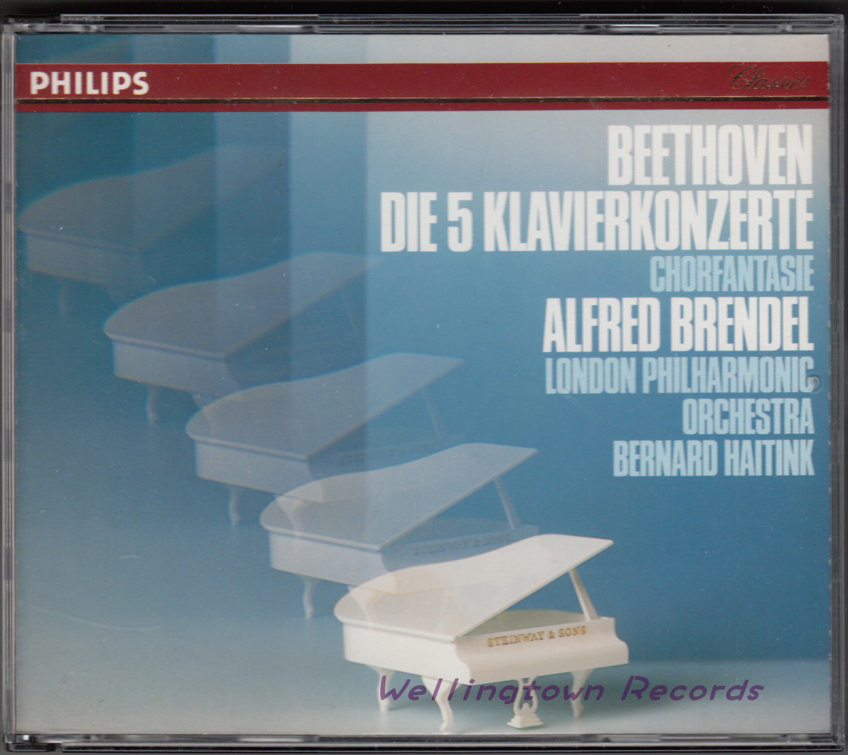Haitink London Philharmonic Brendel Beethoven Piano Concerto Complete Choral Fantasia