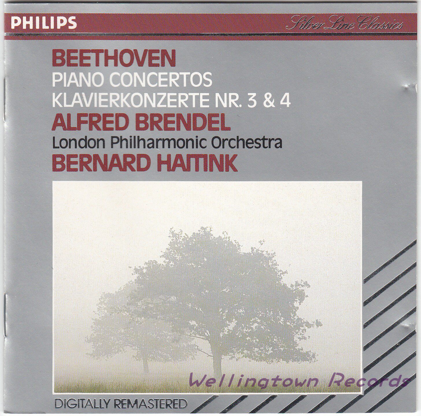 Haitink London Philharmonic Brendel Beethoven 3rd and 4th Piano Concerto