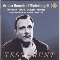 Michelangelo Schumann Debussy Chopin Mombo Piano Works Live in London 1957