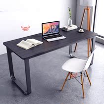 Office Table 1 m home desk double computer students simple solid wood writing table bedroom rental study
