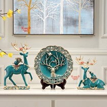 Nordic modern living room furnishings with high home decorations bedroom TV on both sides of the sideboard to move new House ideas