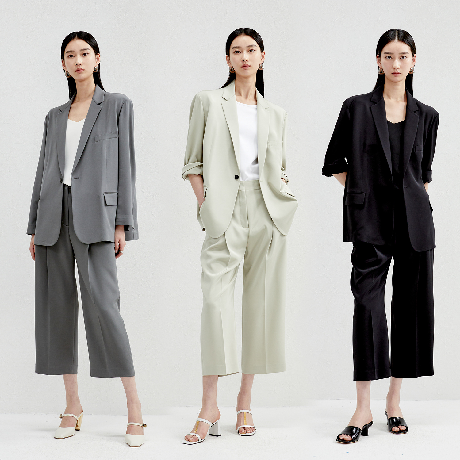 Jung Meiguchi Limited to Fried 40 5 Mmigenuine Silk Reworked True Silk In Classic Suit 9 Points Old Daddy Pants