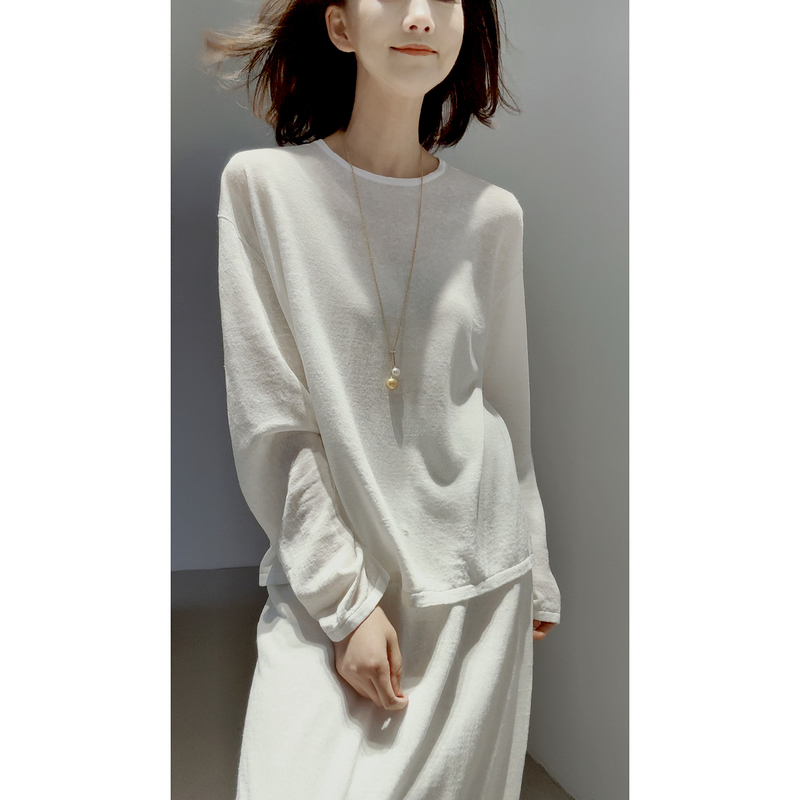 Non-Dyeing Series｜26 Summer New【*He/Ultra-Fine Linen/Natural/Cool and Breathable】Quiet Luxury Knitwear