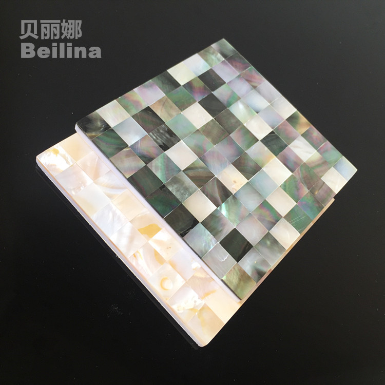 Shell Cup Cushion Upscale Office Home Craft Accessories Pendulum Pieces Natural Shell Mosaic Creative Hotel Utensils