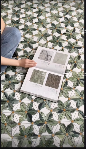 Мраморная мозаичная орфография легкая роскошная французская туалетная стена кирпич Каменный фон стены