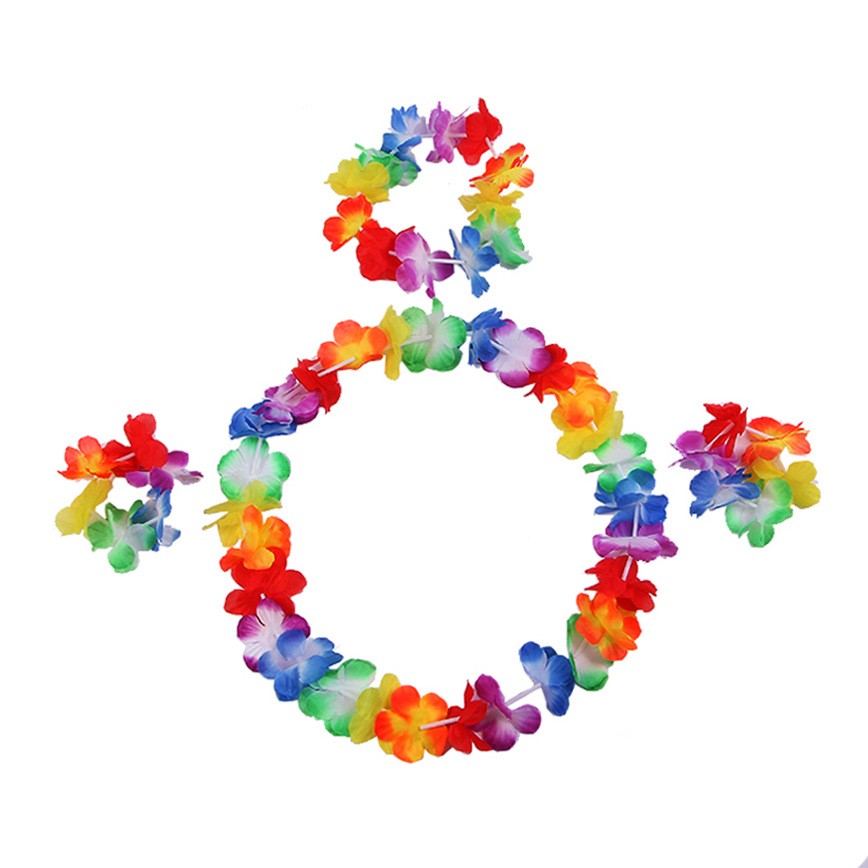 Hawaiian grass skirt children's hula skirt kindergarten performance area props seagrass dance costume adult women's suit