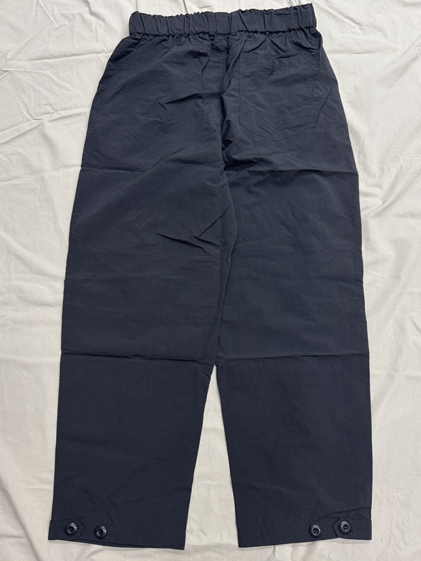 【Clearance 30% off 】Polyester Wrinkle-Resistant Water-Repellent Trendy Loose Japanese-Style Functional Black Pants 3.0