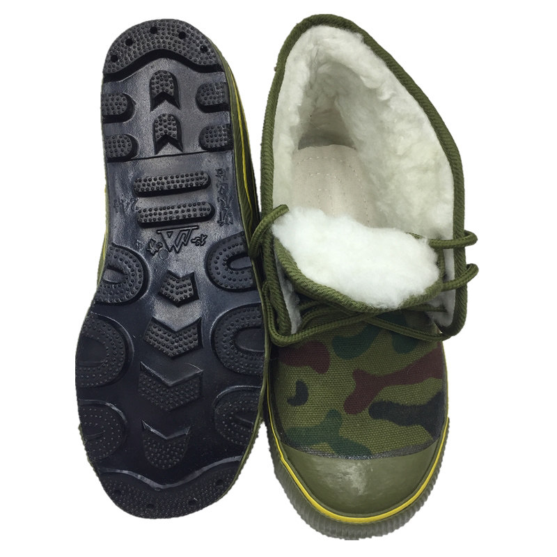 Zhengfeng men's and women's winter warm liberation shoes thickened velvet labor insurance mountaineering snow cotton shoes Site labor shoes