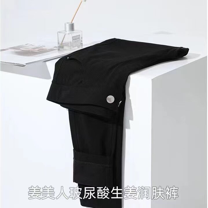 Spring and summer new vitriolic display slim fit outside wearing inner lap pants woman to fix belly elastic magic little black pants
