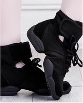 Dance Lovers Dance Shoes Light Modern Dance Shoes Soft Bottom Adults Black Square Dance Shoes Rehearsal Shoes XI12-16