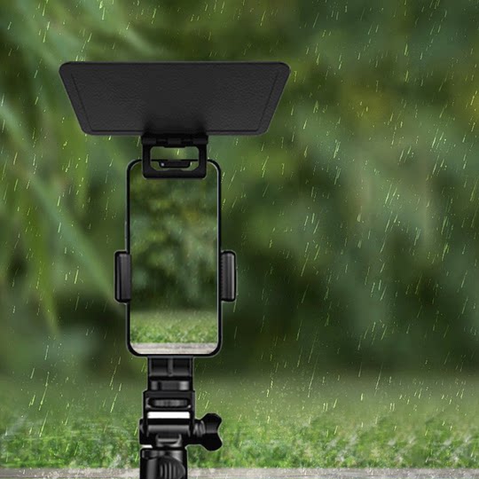 Indoor and outdoor live broadcast mobile phone anti-reflective light barrier