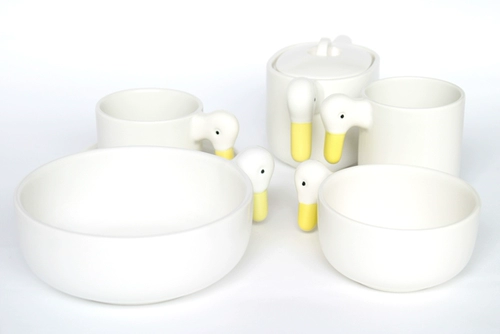 Керамика Япония импортированная тупая утка Cup Cup Cufe Cufe Chapet Ceapot Ceramic Dailware