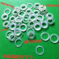 Plastic hand button shoe plastic chicken eye button handbag rope inner diameter 5MM clothing sling plate pod - eye button