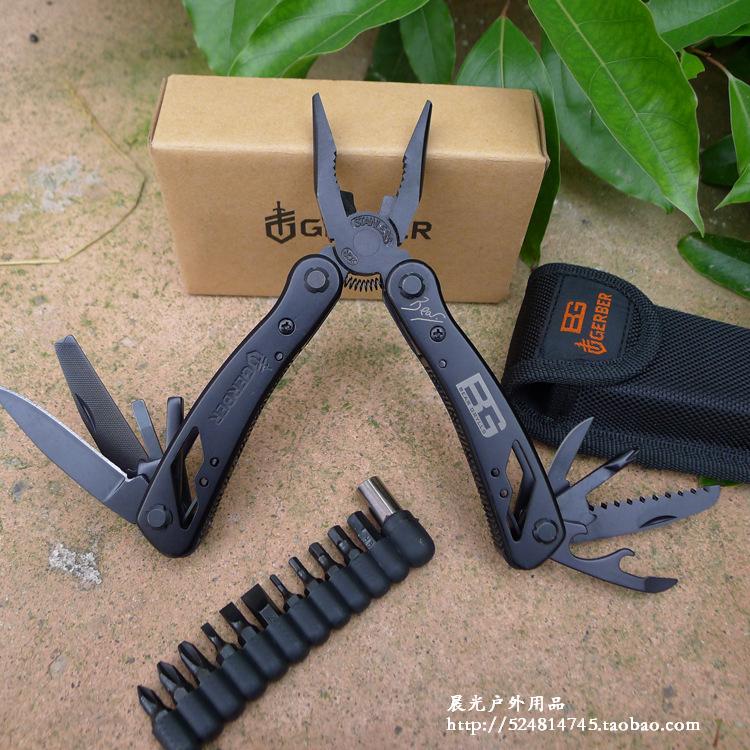 GERBER Combination tool pliers Multi-function folding pliers Self-driving travel outdoor camping portable packaging equipment