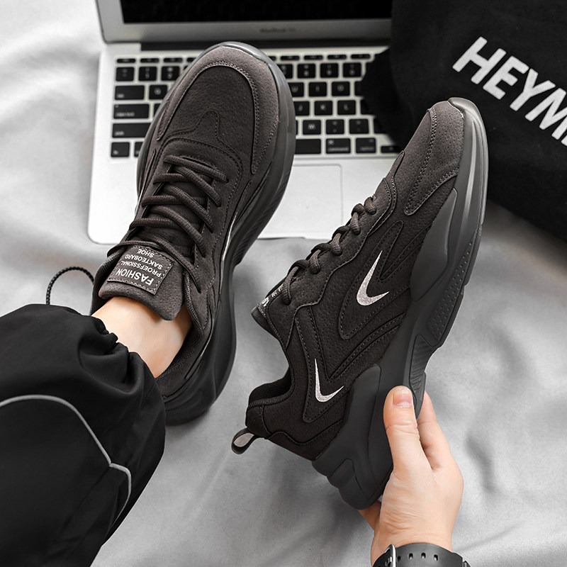 giày bảo hộ cổ cao Giày Nam Thu Đông 2023 Nam Mới Công Trường Giày Bảo Hộ Lao Động Nam Màu Đen Thể Thao Chống Mài Mòn Đi Làm Giày Hợp Thời Trang giay bao ho ủng da bảo hộ