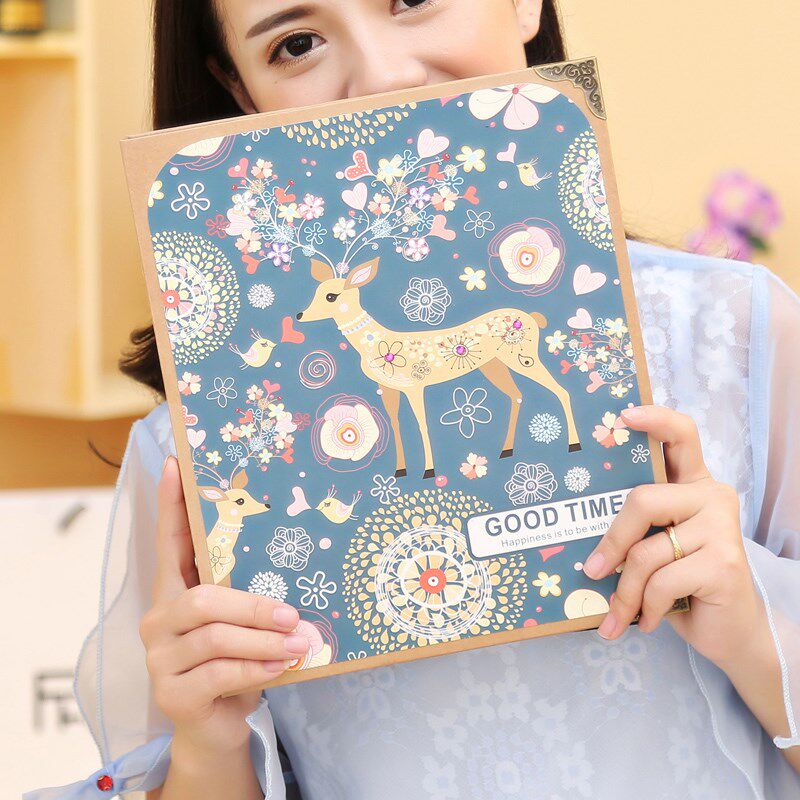 成长手工diy相册本影集粘贴式儿童小学生幼儿园记录册纪念册