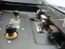 Repair of card holder tape machine Repair of card holder Repair of card holder Standard adjustment