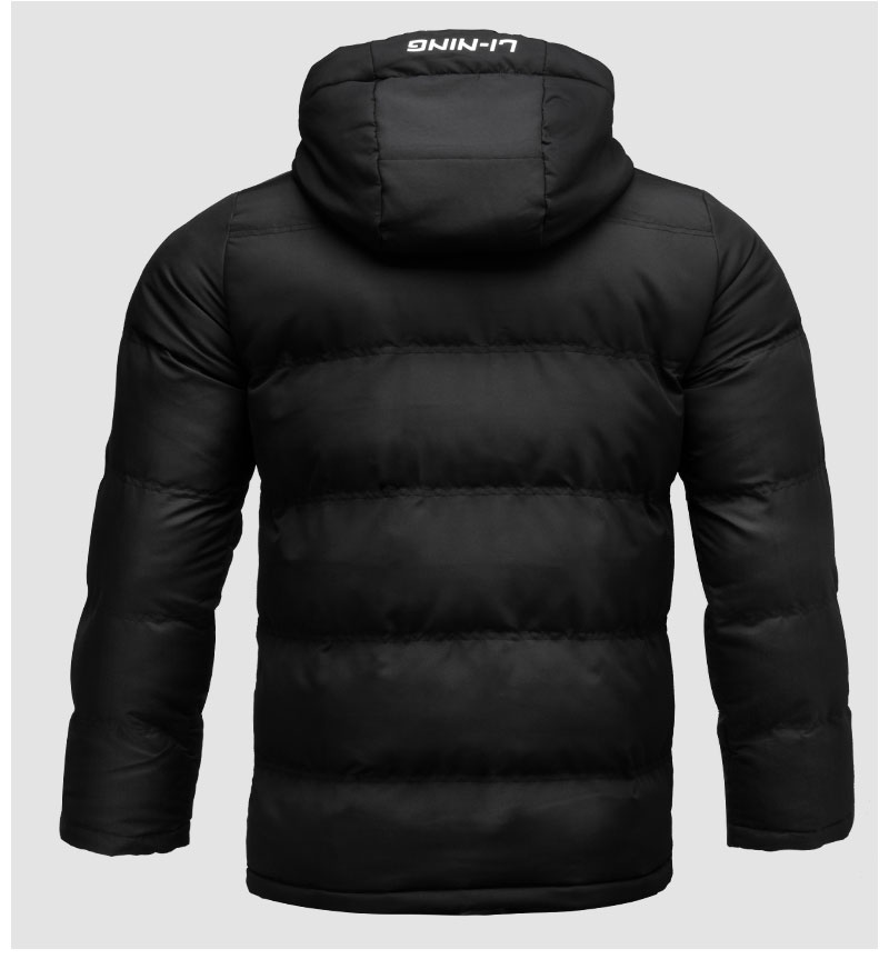 Li Ning cotton quần áo ngắn nam và nữ thể thao quần áo ấm 2019 mùa đông áo khoác mới ấm áp áo khoác cotton nhẹ áo khoác cotton - Quần áo độn bông thể thao áo phao lông vũ uniqlo