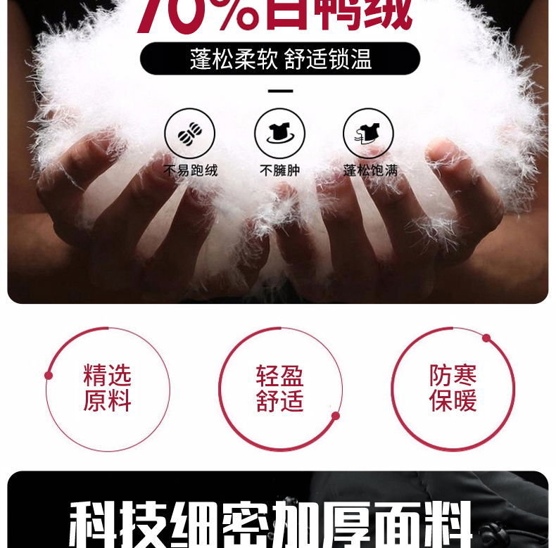 Li Ning xuống áo khoác ngắn đoạn thể thao giải trí xuống áo khoác cotton nam và nữ mùa đông ấm áp dày Slim áo dài xuống giữa —