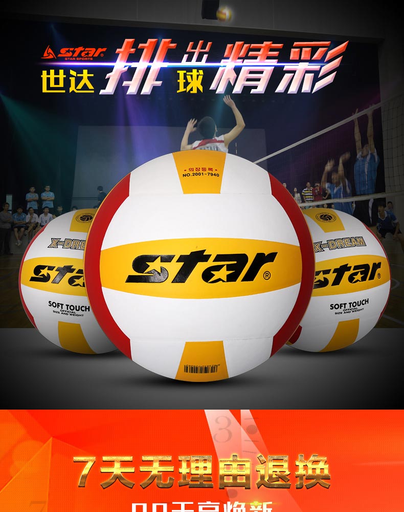 Ballon de volley-ball STAR - Ref 2007915 Image 6