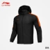 Áo mưa thể thao Li Ning áo khoác nam chạy gió và mưa bóng đá phù hợp với áo khoác hoodie - Áo khoác thể thao / áo khoác Áo khoác thể thao / áo khoác