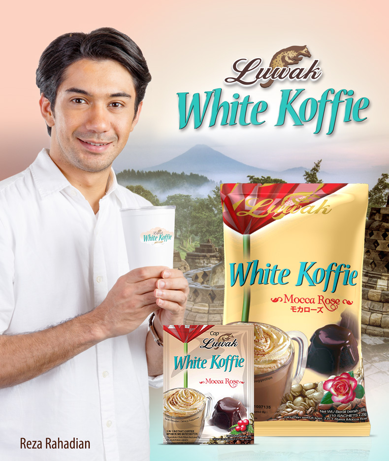 Luwak摩卡口味白咖啡印尼进口速溶提神